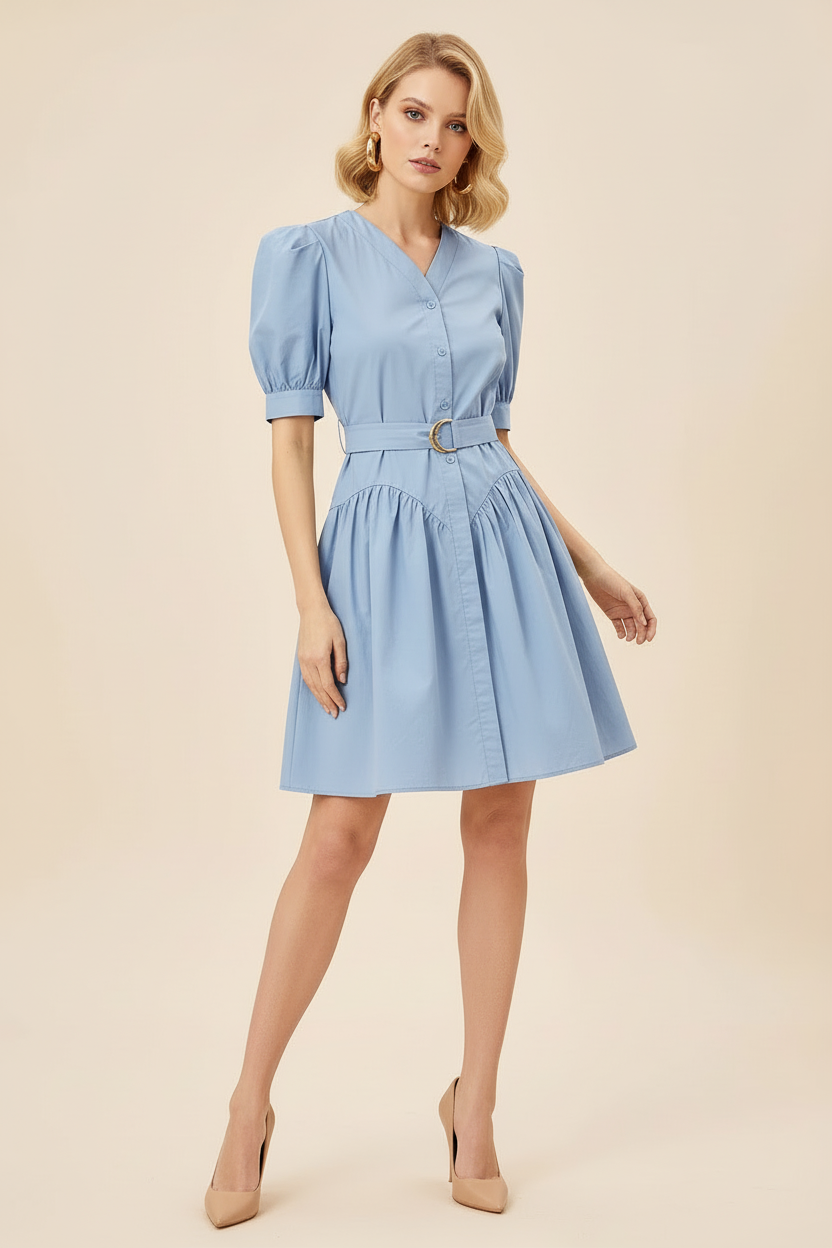 Sukienka baby blue