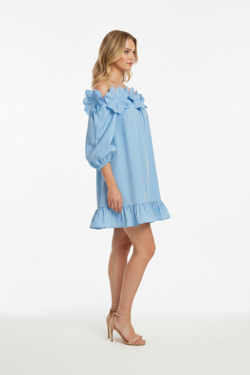 Sukienka baby blue