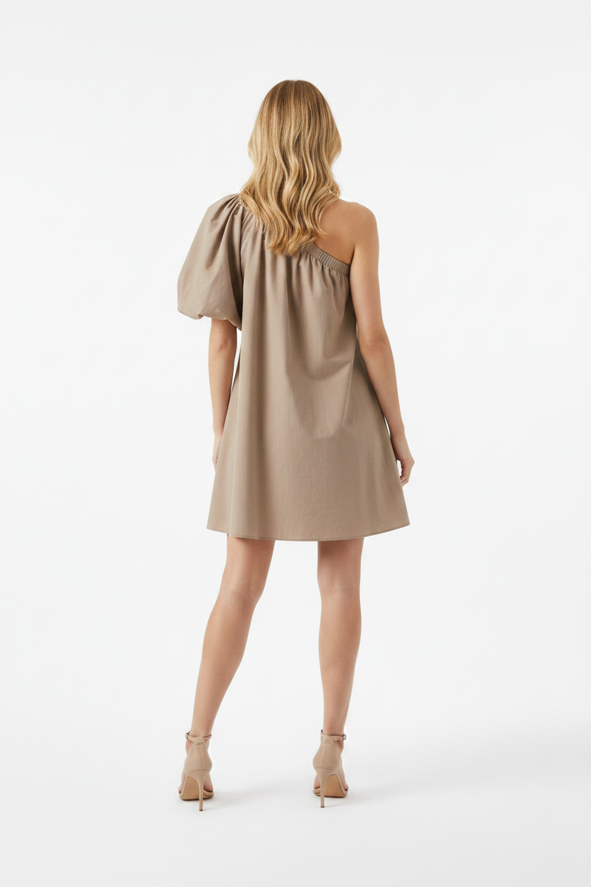 Sukienka taupe