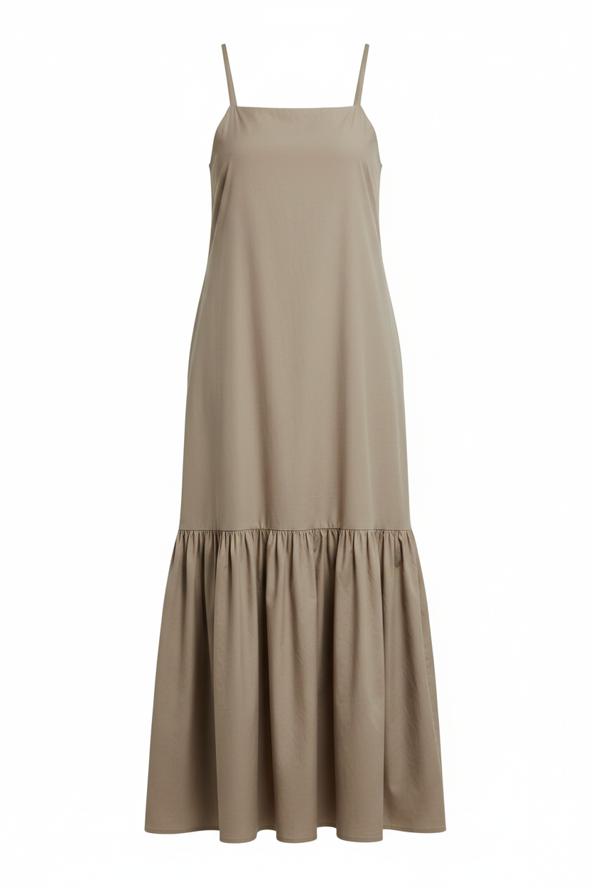 Taupe sukienka packshot